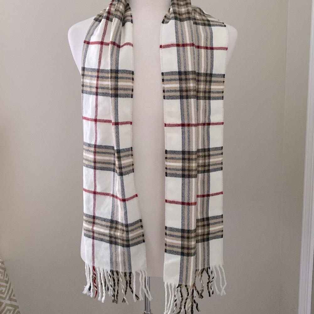 Macy’s John Ashford Plaid Scarf